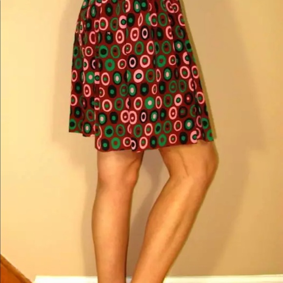 Missoni Silk Skirt Logo Scarf Print 42 Y2K Vintage XS Silk Chiffon Coquette New - Picture 9 of 16